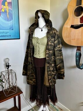 Camouflage Y2K Women’s Bluenotes Utility Jacket